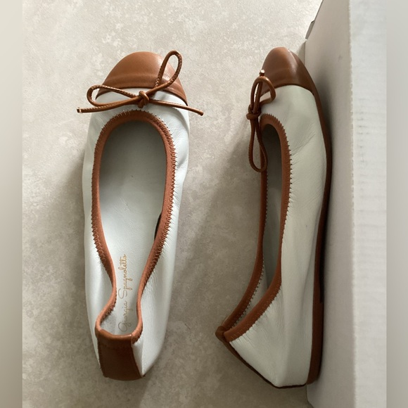 🇮🇹 Giorgia Spagnoletto Italian leather ballet flats Ballerina - Picture 5 of 10